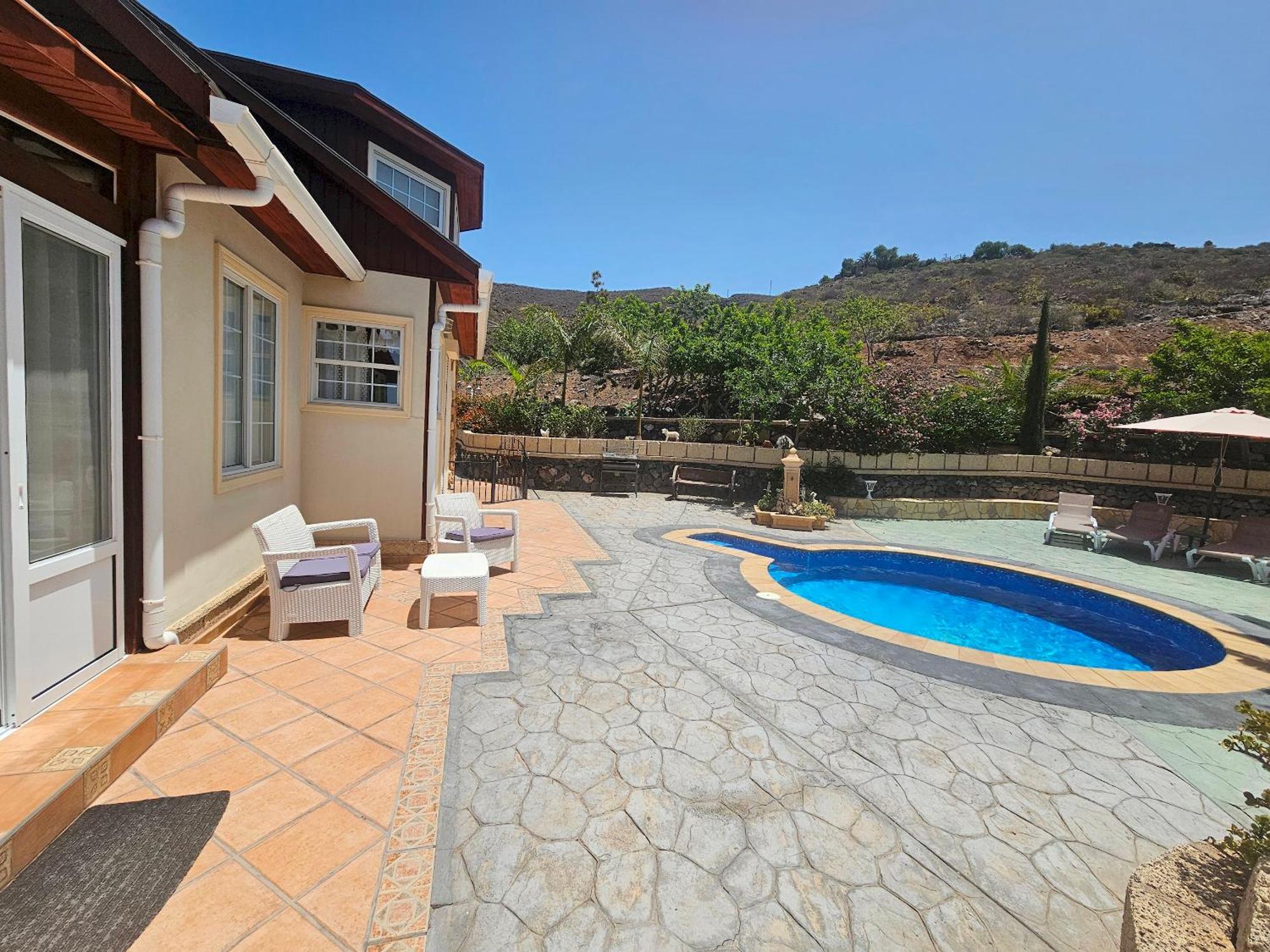 Villa Carlitos Vistas Al Mar Y A La Montana Costa Adeje  Luaran gambar